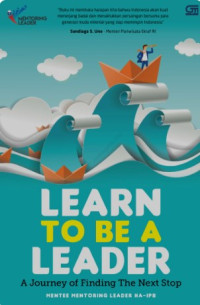 Image of Learn to be a Leader: a Journey of Finding the Next Stop