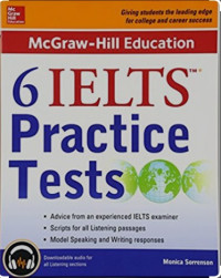 Image of McGraw-Hill Education 6 IELTS Practice Tests