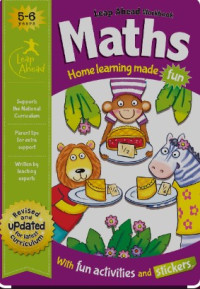 Image of Leap A Head Workbook Maths Home Learning Age 5-6