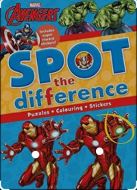 Spot the Difference Marvel Avengers