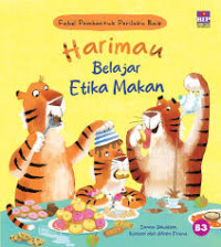 Image of Harimau belajar etika makan