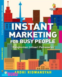 Image of Instant Marketing for Busy People: 